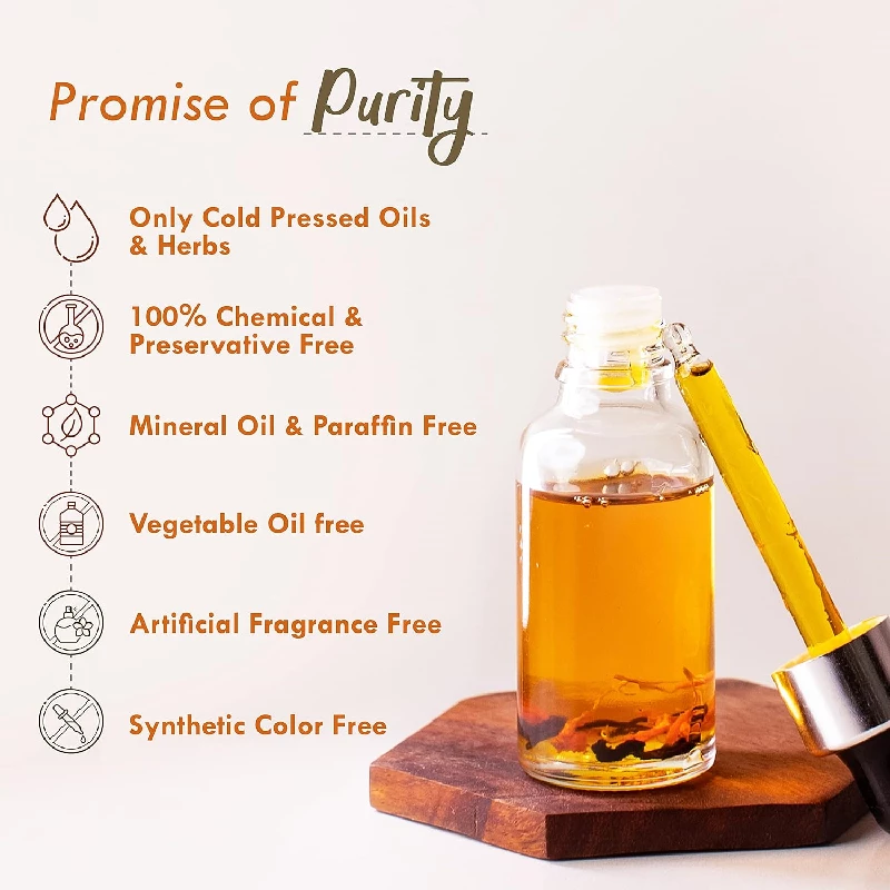 Nat Habit Clove Marigold Mukhalaya, Face Oil For Acne Control, 30 ml-3.webp